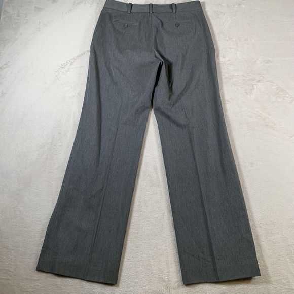 Brooks Brothers Pants Womens 6 Gray Caroline Fit Wide Leg Dress Trousers Career - Picture 11 of 13